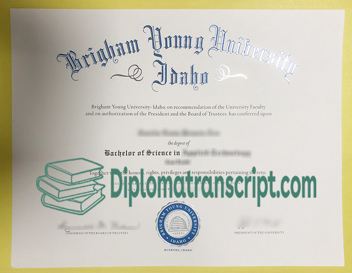 BYUI diploma