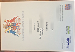 CIOB Level 4 Certificate