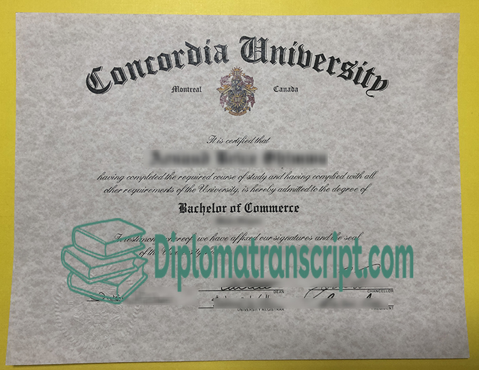 Concordia University degree