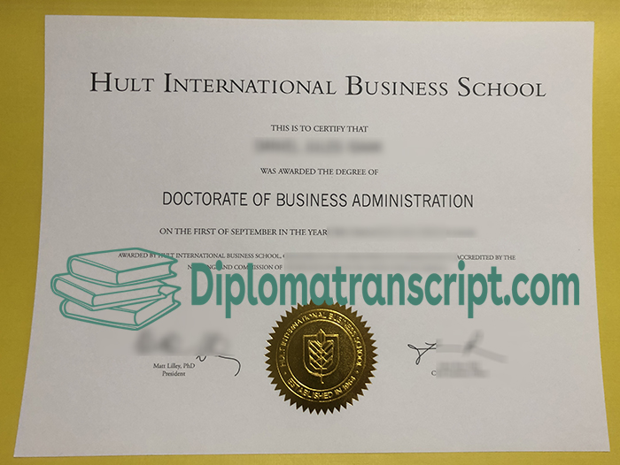 Hult diploma