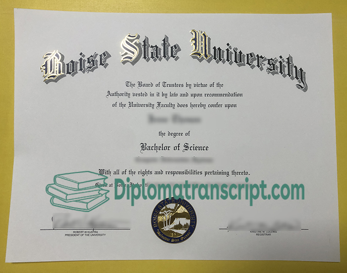 Boise State University Diploma