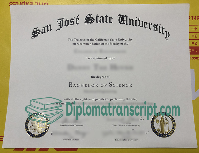 SJSU Diploma