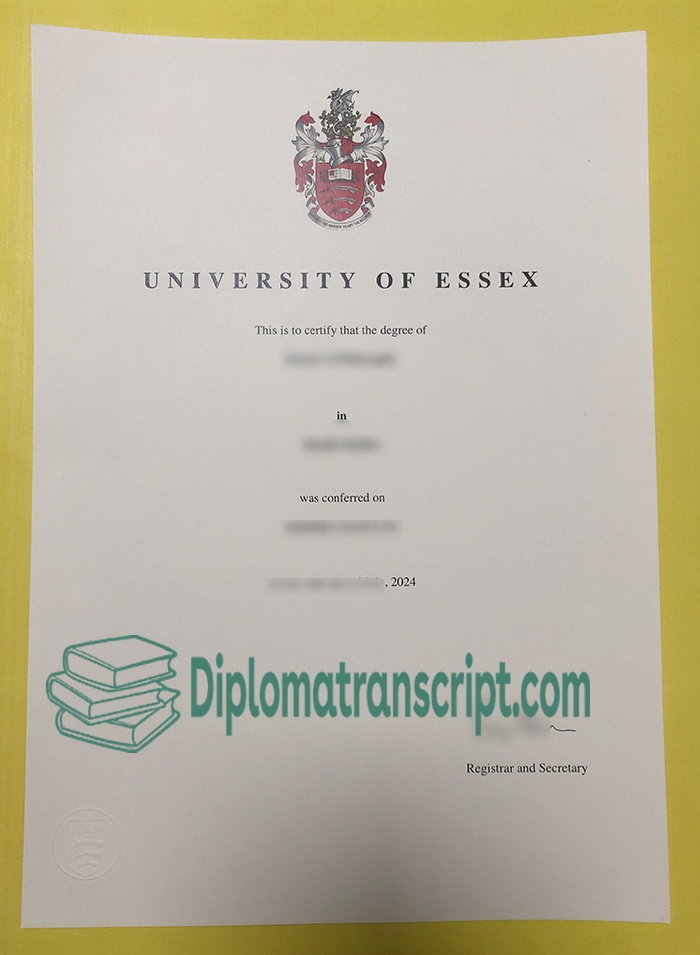 University of Essex degree