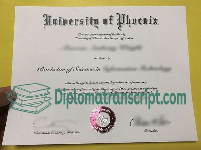 University of Phoenix diploma