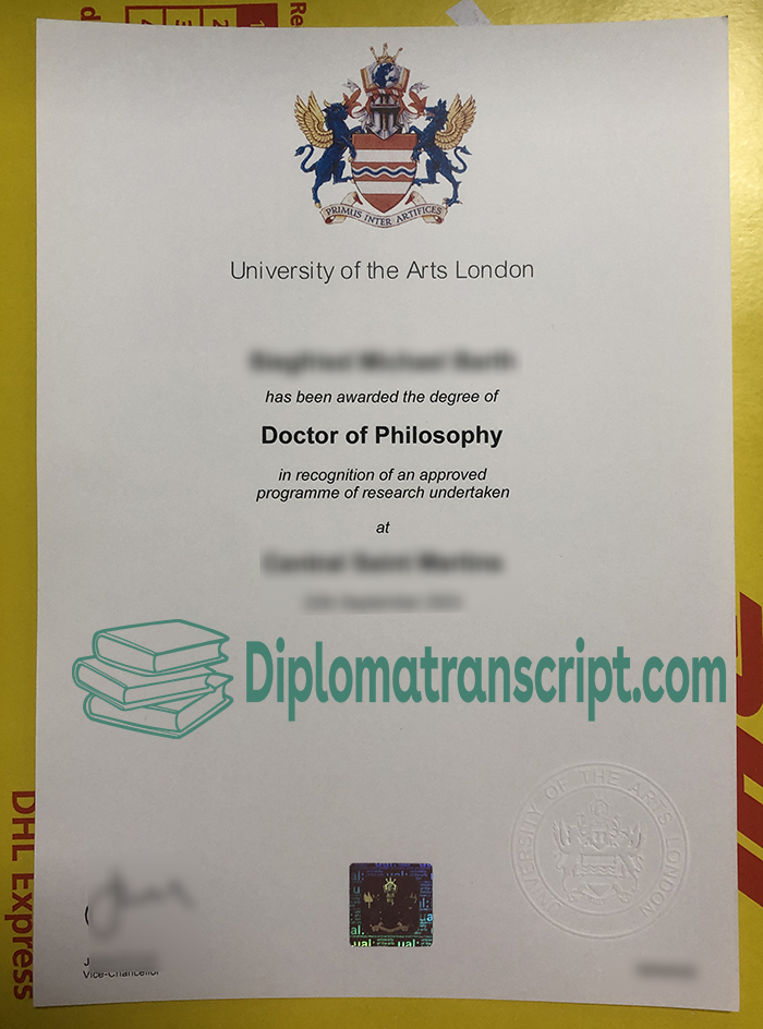 University of the Arts London degree