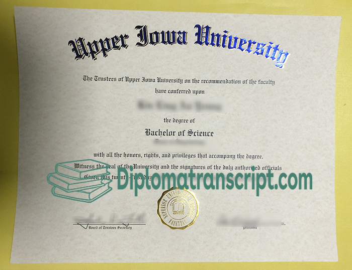 Upper Iowa University Diploma