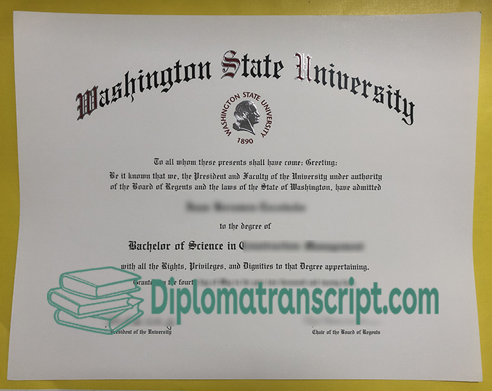 WSU diploma