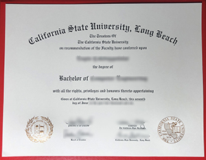 CSULB Diploma sample