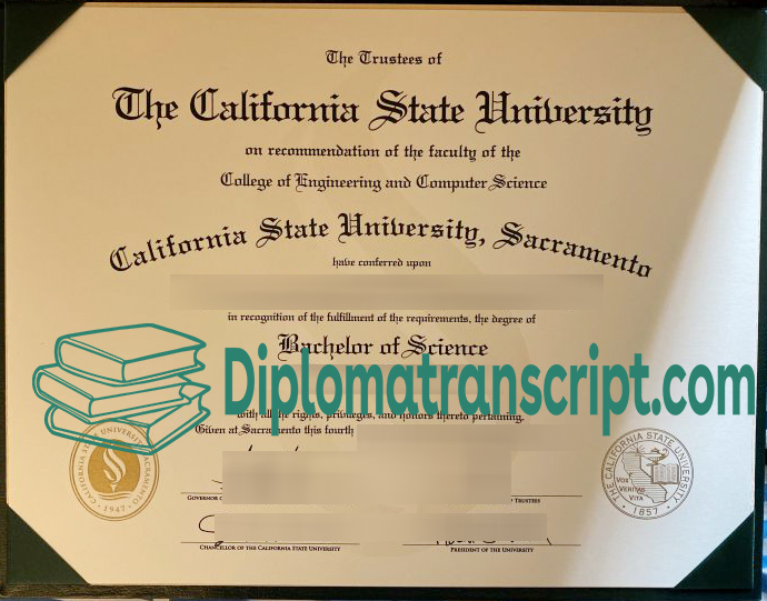 CSUS diploma, Purchase a Sacramento State degree