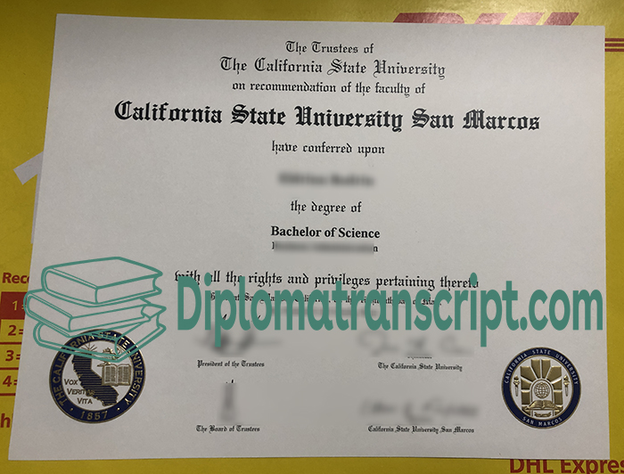 CSUSM diploma