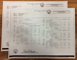 CSUSM transcript