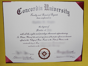 Concordia University Chicago diploma