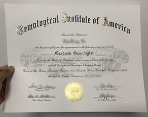 Gemological Institute Of America Diploma Sample