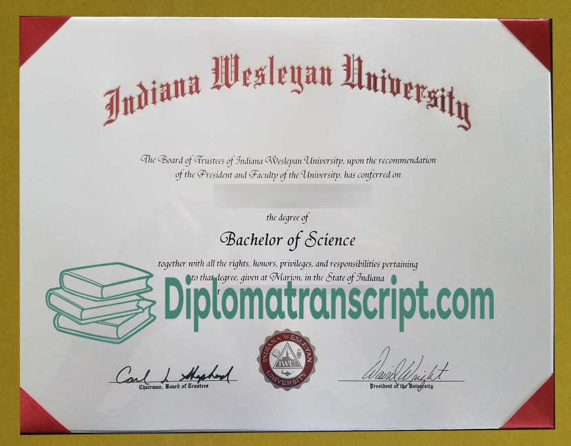 Indiana Wesleyan University degree