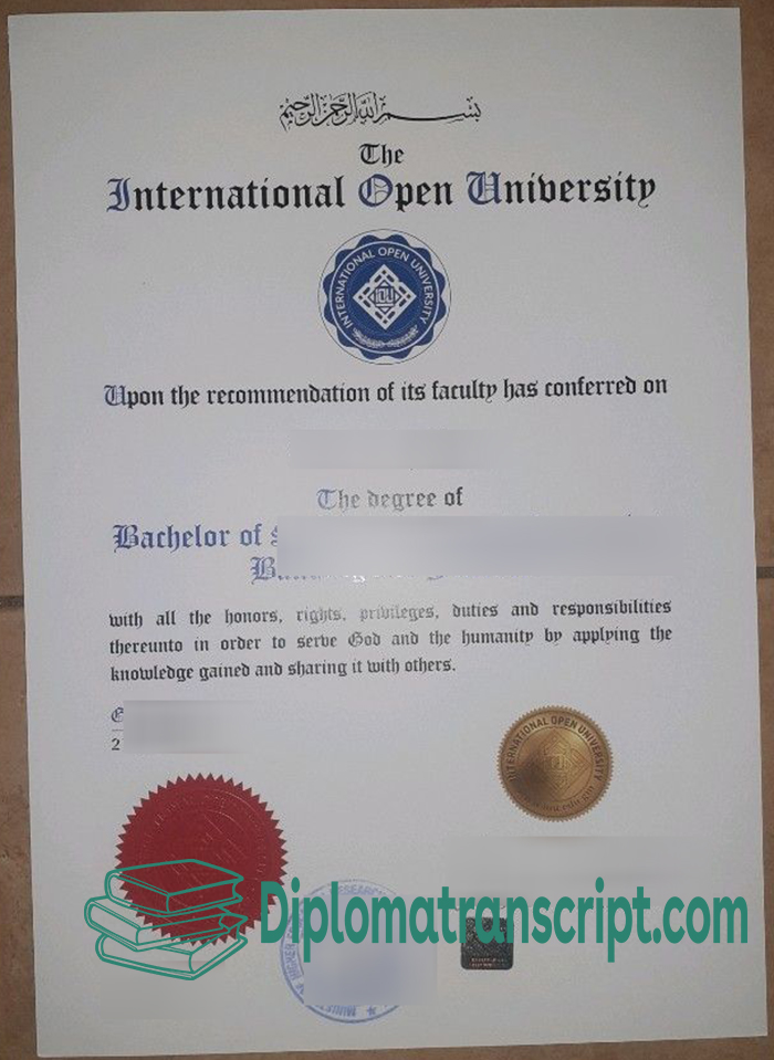 International Open University degree