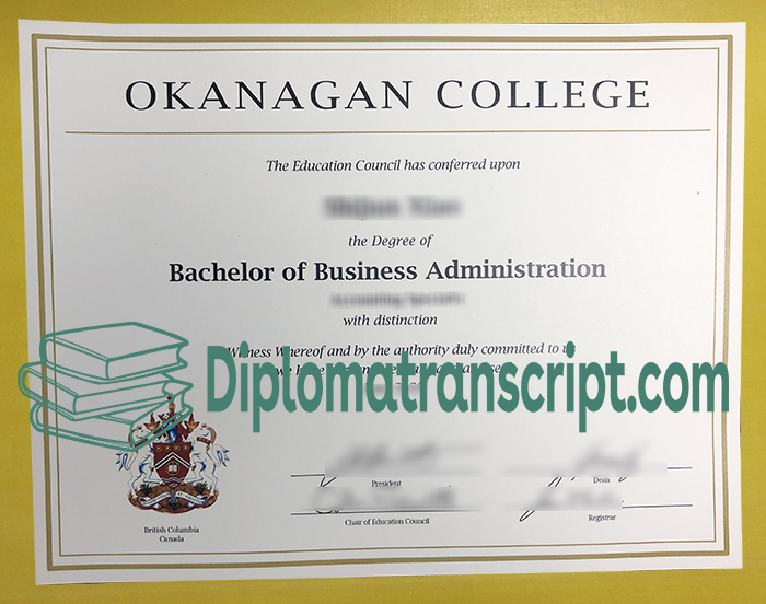 Okanagan College degree