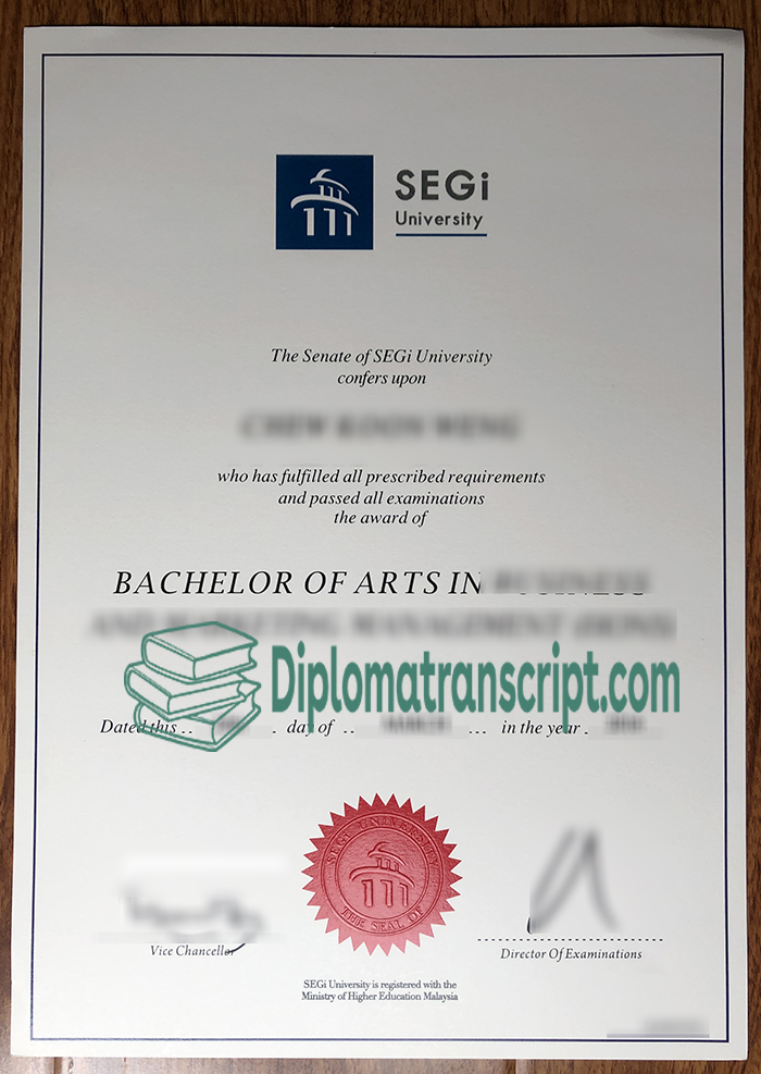 SEGi University Diploma