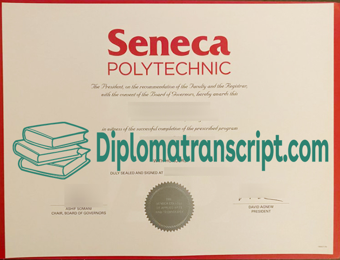 Seneca Polytechnic diploma