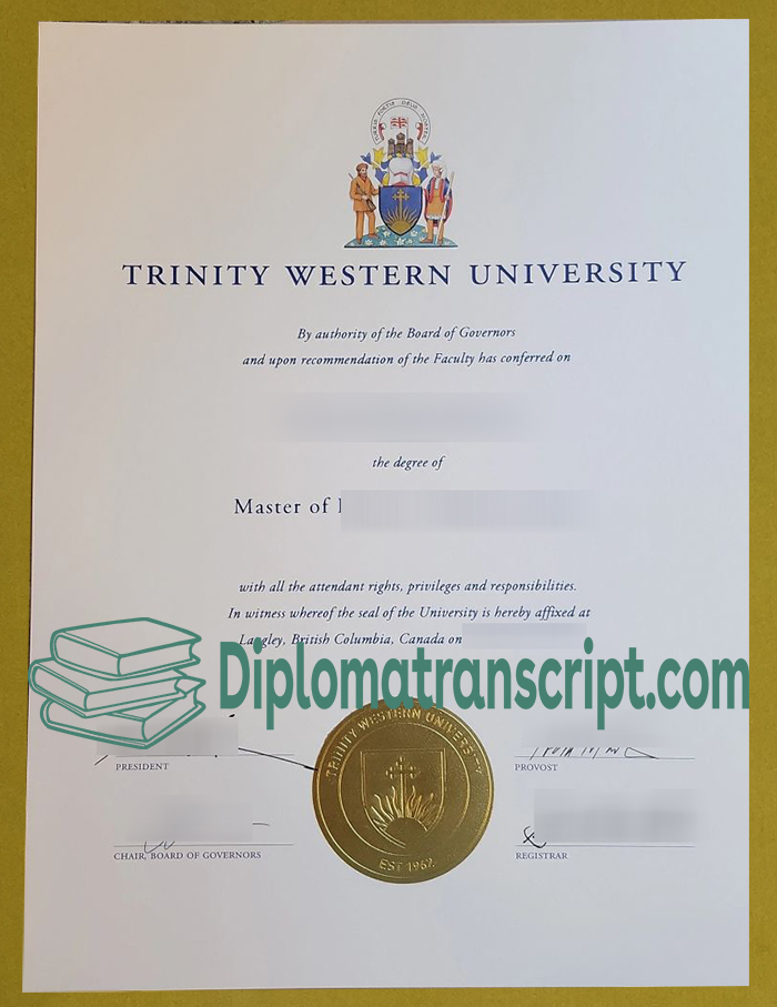 Trinity Western University degree