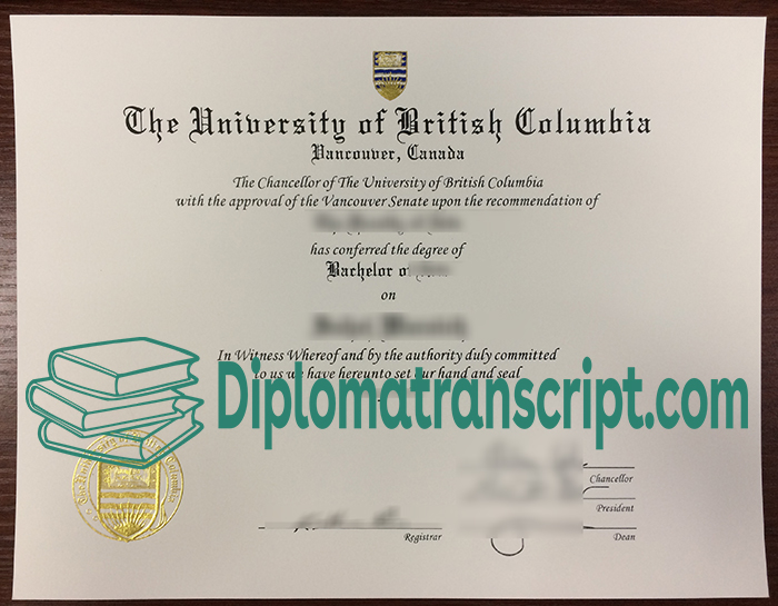 UBC diploma