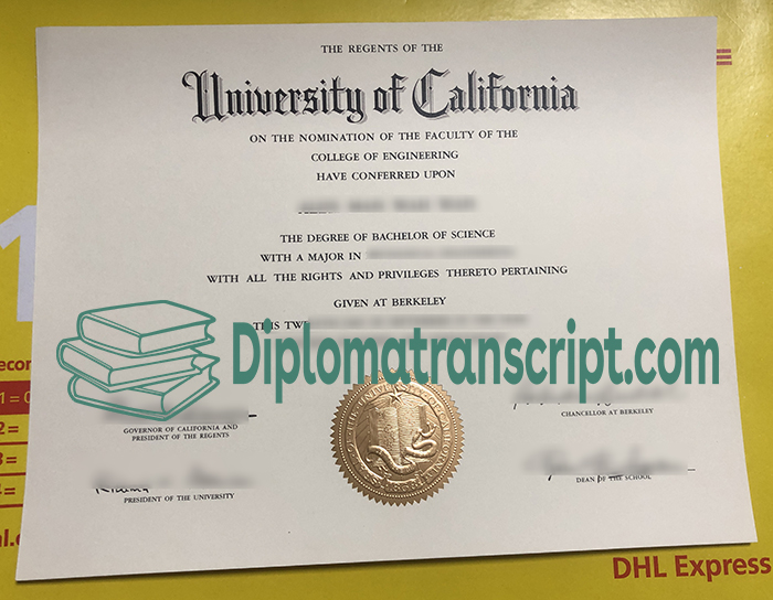 UC Berkeley diploma