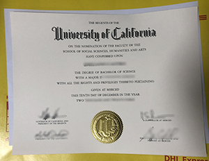 UC Merced diploma sample