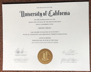 UCI diploma