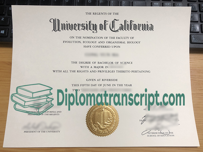 UCR diploma