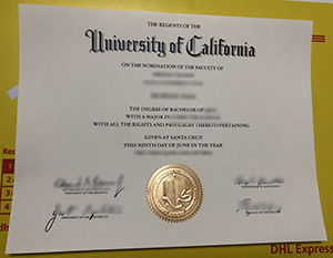 UCSC diploma certificate