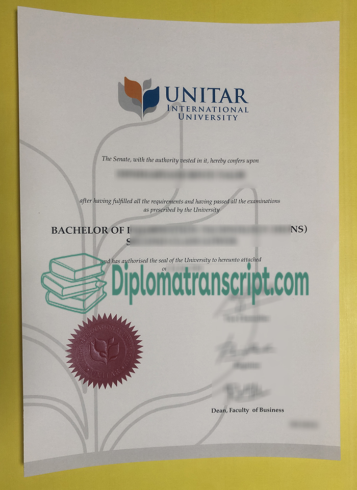 UNITAR International University degree