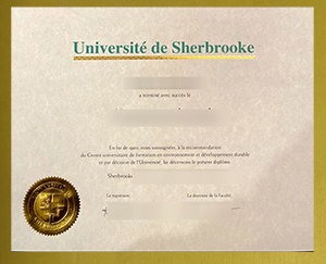 Université de Sherbrooke Degree