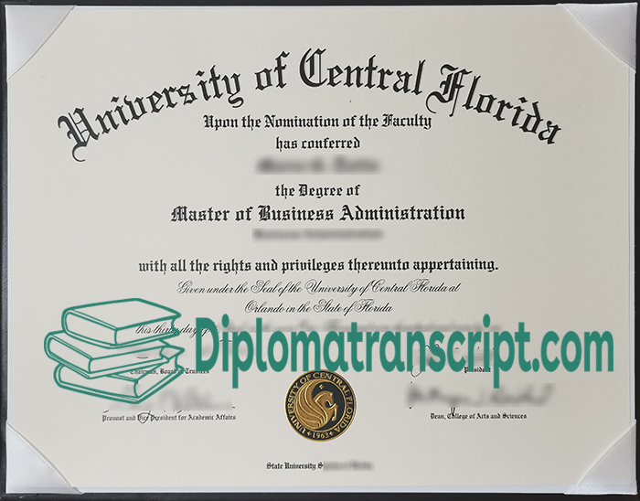 University Of Central Florida Diploma