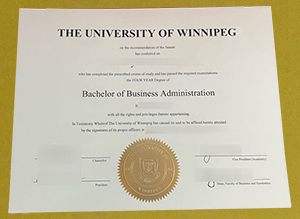 University Of Winnipeg Degree Certificate