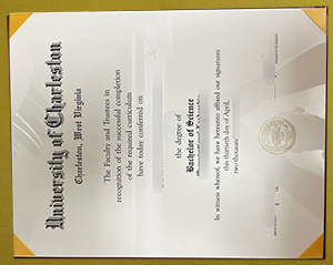 University of Charleston degree certificate