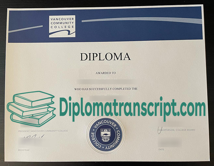 Vancouver Community College diploma 2024