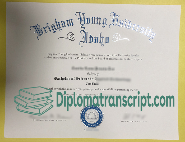 BYUI diploma