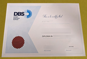 Dublin Business School diploma sample