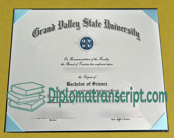 Grand Valley State University diploma