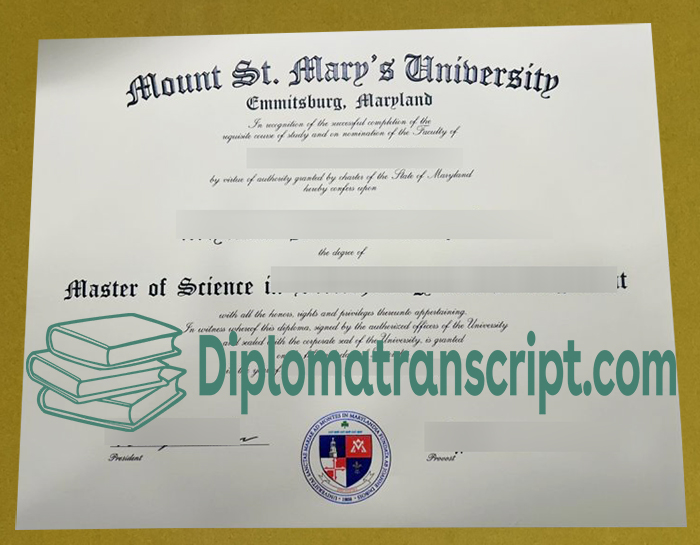 Mount St. Mary's University degree