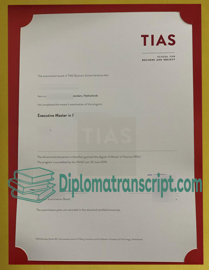 TIAS School For Business And Society Degree