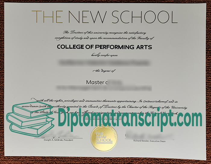 The New School Diploma