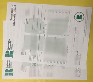 University of Roehampton transcript sample