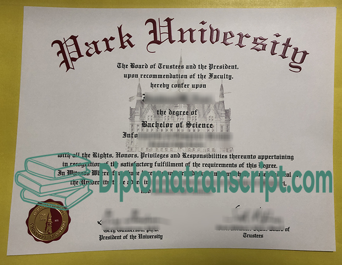 Park University diploma