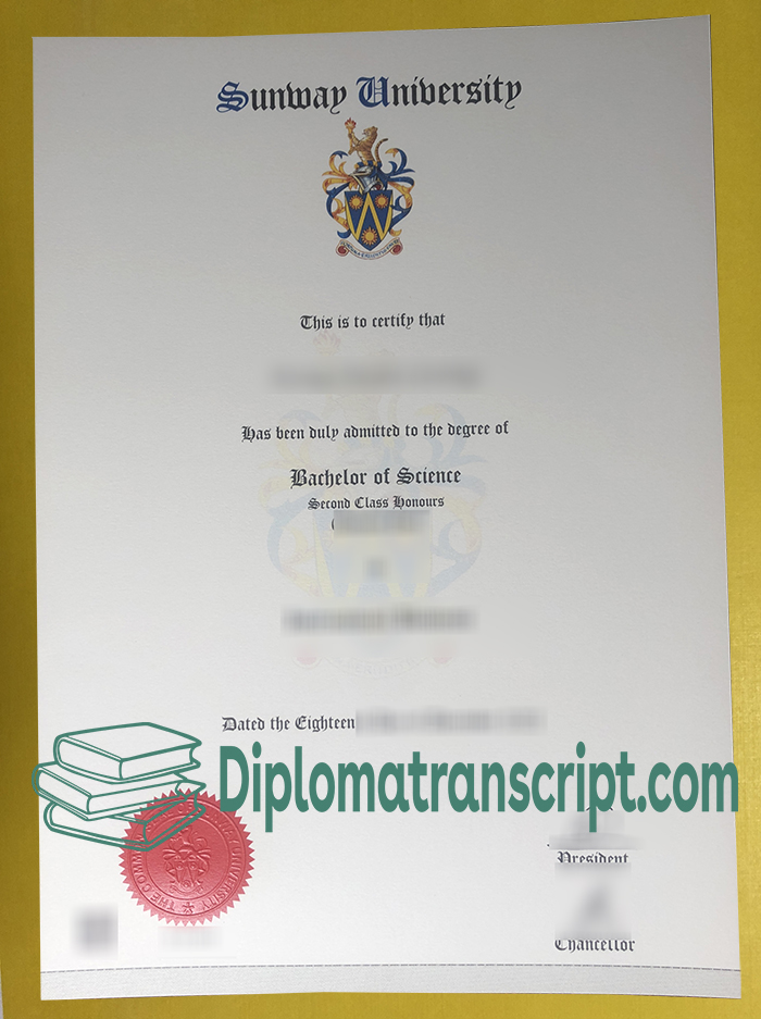 Sunway University degree