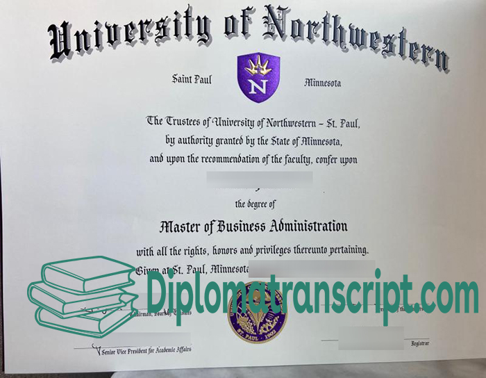 Website to buy University of Northwestern – St. Paul diploma