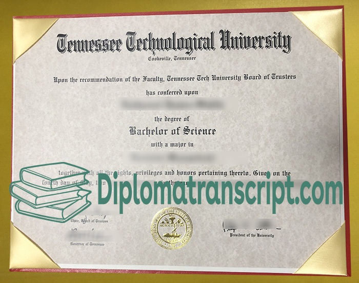 Tennessee Technological University diploma