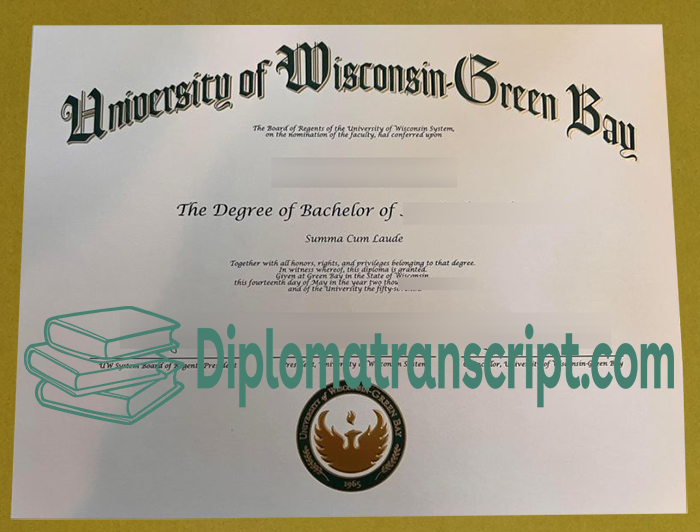 UWGB diploma, Make a UW–Green Bay degree