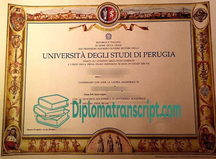 Università degli Studi di Perugia diploma