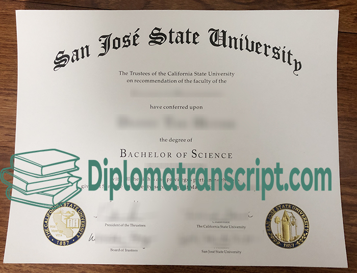 SJSU diploma