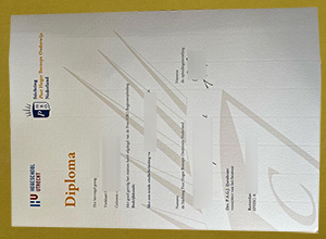 Stichting Post HBO Diploma sample